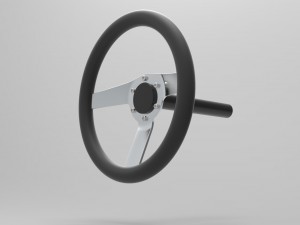 Stearing wheel 1 3D Model