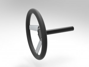 Stearing wheel 1 3D Model