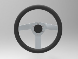 Stearing wheel 1 3D Model