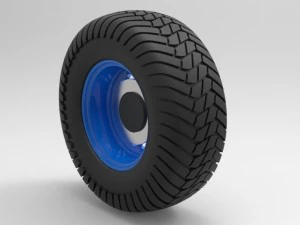 Offroad wheel 3D Model