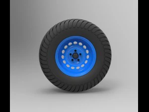 Offroad wheel 3D Model