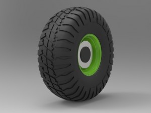 Offroad wheel 3D Модель
