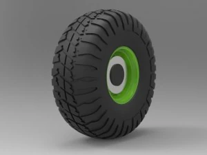 Offroad wheel 3D Model