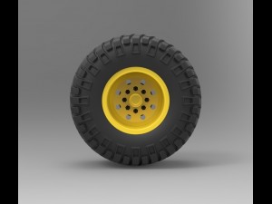 Offroad wheel 3D Модель