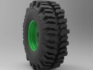 Offroad wheel 3D Model