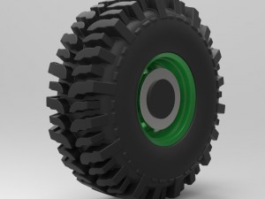 Offroad wheel Modello 3D