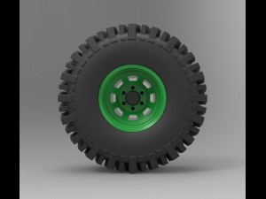 Offroad wheel Modello 3D