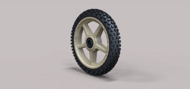Offroad wheel 3Dモデル .c4d .max .obj .3ds .fbx .stl .blend