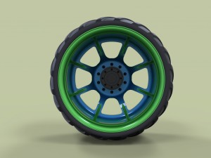 Offroad wheel Model 3D