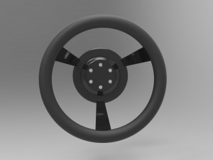 Stearing wheel 2 Model 3D