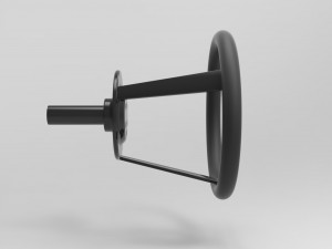 Stearing wheel 2 Model 3D