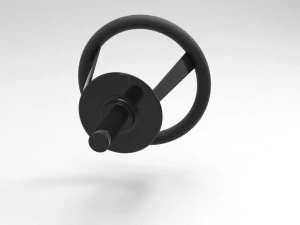Stearing wheel 2 3D Model