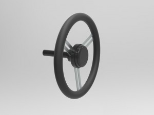 Stearing wheel 4 3D Model