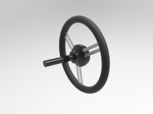 Stearing wheel 4 3D Model