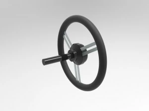 Stearing wheel 4 3D Model