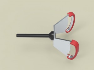 Stearing wheel 5 3D Model