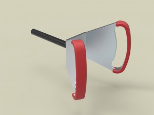 Stearing wheel 5 3D Model