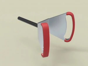 Stearing wheel 5 3D Model