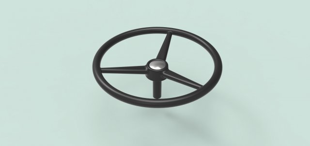 Stearing wheel 6 Model 3D .c4d .max .obj .3ds .fbx .stl .blend 