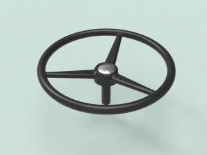 Lenkrad 6 3D Modell