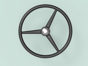 Stearing wheel 6 Model 3D