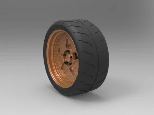 Wheel from hoonicorn rtr 3D Model