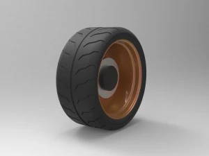 Wheel from hoonicorn rtr 3D Model