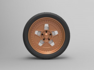Wheel from hoonicorn rtr 3D मॉडल