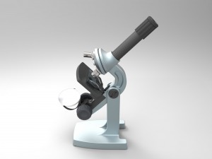 Light microscope 3D 모델