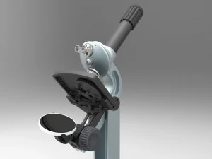 光学显微镜 3D 模型