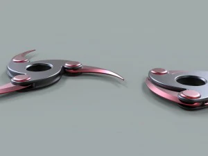 Shuriken 3 3D Model