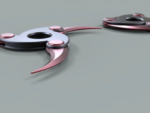 Shuriken 3 Modelo 3D