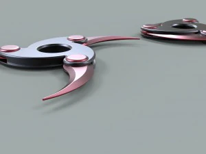 Shuriken 3 3D Model