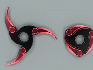 Shuriken 3 3D Model