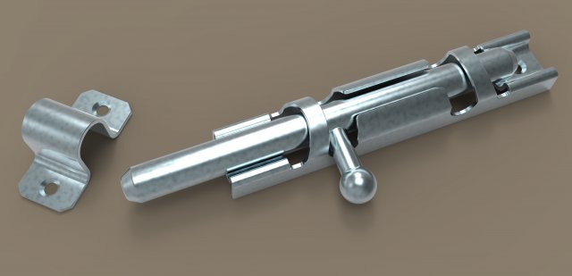 Latch 3D मॉडल .c4d .max .obj .3ds .fbx .stl .blend 