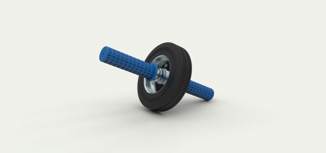 Gymnastic roller 3D-Modell .c4d .max .obj .3ds .fbx .stl .blend 