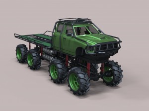 Super bogger Modèle 3D