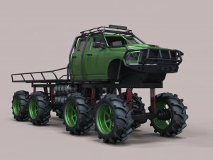 Super bogger 3D Model