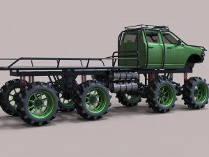 Super bogger 3D Model