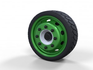 Low profile wheel Modelo 3D
