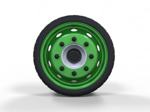 Low profile wheel Model 3D