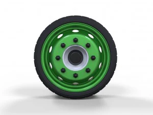 Low profile wheel 3D Model