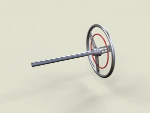 Stearing wheel 7 3D Model