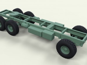 Chassis 6x6 3D Model