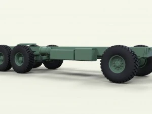 Chassis 6x6 3D Model