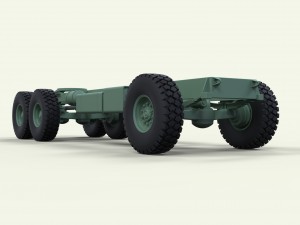 Chassis 6x6 3D Model