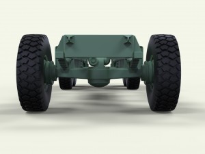 Chassis 6x6 3D Model