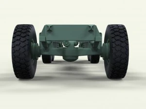 Chassis 6x6 3D Model