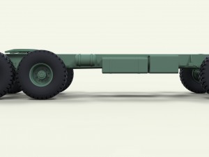 Chassis 6x6 3D Model