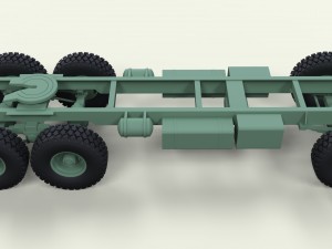 Chassis 6x6 3D Model